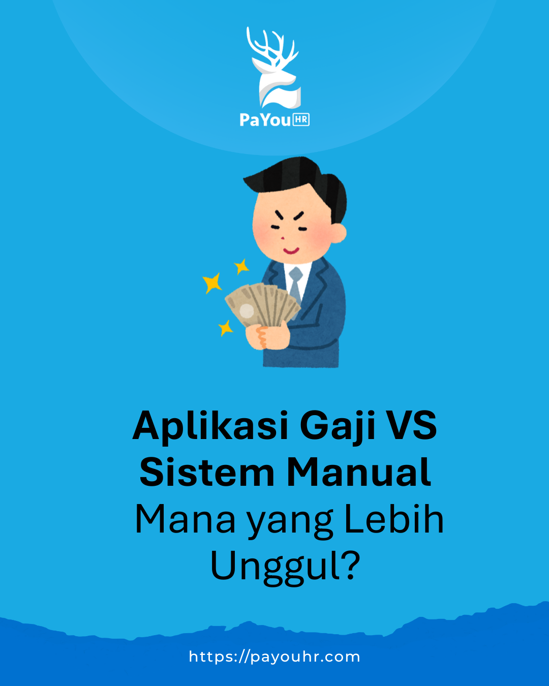 aplikasi gaji vs sistem manual