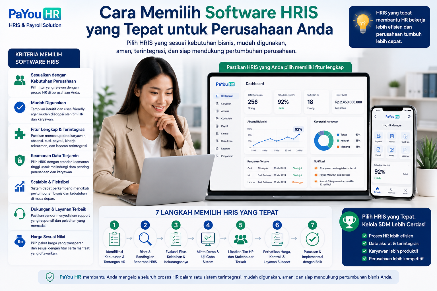 Cara Memilih Software HRIS yang Tepat untuk Perusahaan Anda